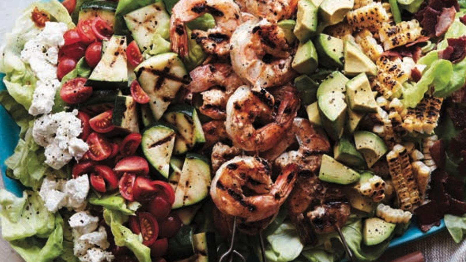 Grilled shrimp Cobb salad and 2 more simple summer recipes