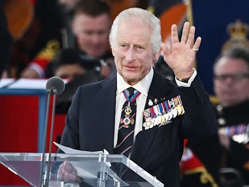 King Charles gives first public speech since cancer diagnosis at D-Day event for veterans