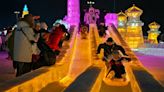 The world’s biggest ice park has just opened in China, breaking records