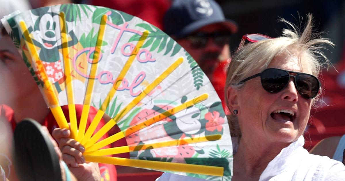 At 103 degrees on Tuesday, St. Louis hasn't been this hot this early in 71 years