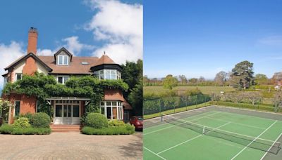 Lavish homes with tennis courts in and around Greater Manchester that would be a dream for Wimbledon fans