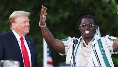 Trump courts rappers as surrogates for his campaign to win more voters of color