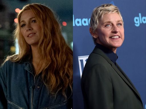 'It Ends With Us' screenwriter on why Blake Lively's character's obsession with Ellen DeGeneres is left out of the movie