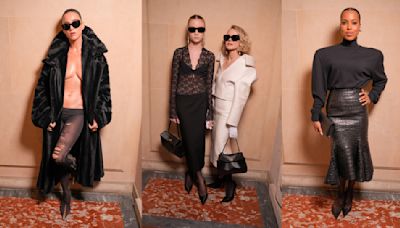 Front Row at Balenciaga Fall 2024 Couture Show: Shoe Moments [PHOTOS]