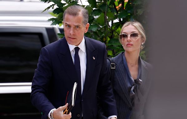 Hunter Biden’s Wife Goes Off at ‘Nazi Piece of Sh*t’ Outside Courtroom