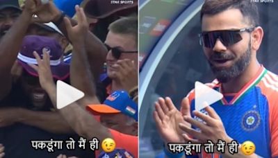 Virat Kohli Praises Fan For Taking Sharp Catch During IND Vs AUS Clash In T20 World Cup 2024 – WATCH