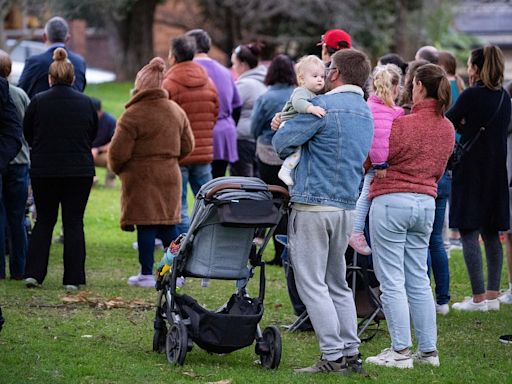 Heartbroken community rallies to mourn three kids killed in house fire