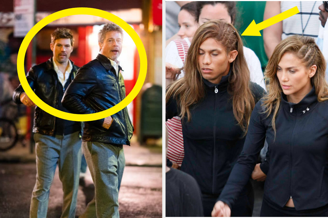 38 Extremely Rare Pictures Of Actors And Their Stunt Doubles