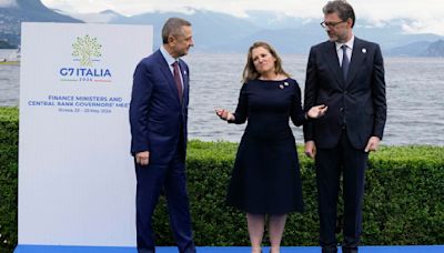 Italy G7 Finance Ministers