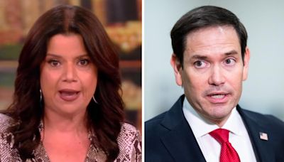 Ana Navarro can barely contain her rage at Marco Rubio on 'The View' after he compares Trump guilty verdict to oppression in Cuba: "How dare you"