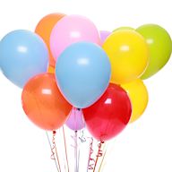 Made from rubber, these balloons are available in a wide range of colors, sizes, and shapes. They can be inflated using both air and helium.