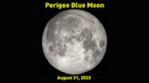 A super-rare Perigee Blue Moon lights up the night sky this summer