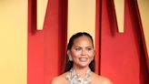 Chrissy Teigen Shows Off Boob Lift Scars and Nipples in Sheer Corset Top at Beyonce’s Oscars Party