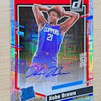 2023-24 DONRUSS Kobe Brown MOJO 簽 AUTO 新人 RC 191