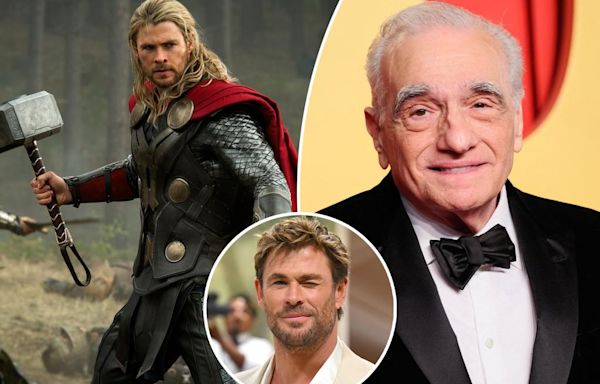 Chris Hemsworth slams Marvel actors for dissing franchise — and ‘harsh’ Martin Scorsese