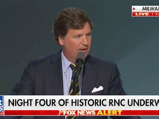Tucker Carlson Hails Trump as ‘Bravest Man’ in RNC Speech After Telling Staffer, ‘I Hate Him Passionately’