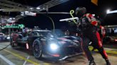 Halfway through the 24 Hours of Le Mans, Toyota Leads Porsche Under a Safety Car as Rain Continues