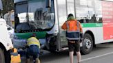 Woman rushed to hospital following school bus crash in Perth