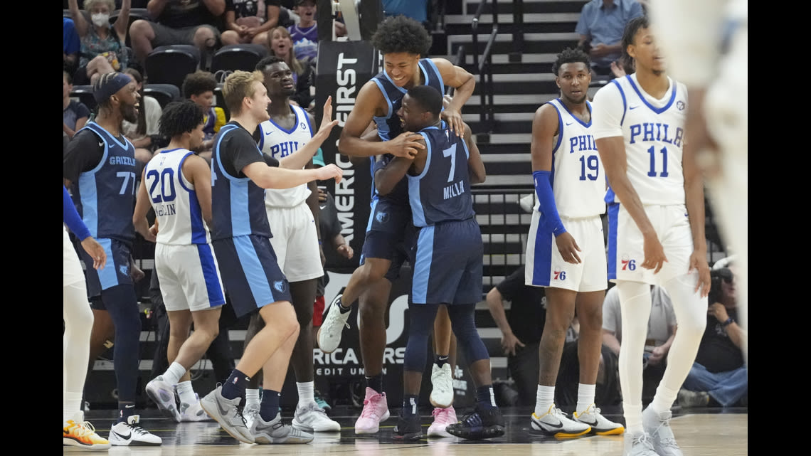 Jaylen Wells nails buzzer beater, Grizzlies beat 76ers 87-85