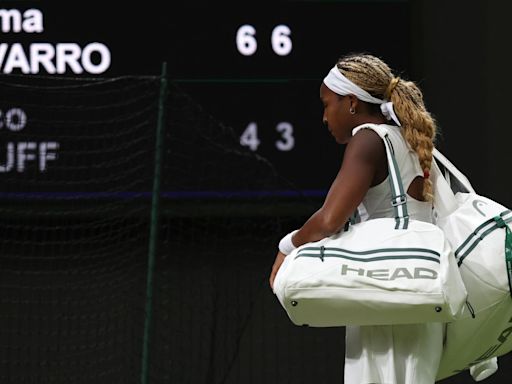 Coco Gauff Bounced Out Of Wimbledon By Fellow American; Tommy Paul Advances To Quarters