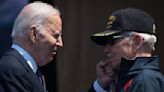 On 80th anniversary of D-Day invasion, Biden and Macron honor WWII veterans at Normandy