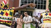 Mixing games and education, Prince Harry and Meghan arrive in Nigeria to promote mental health