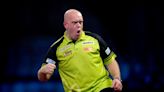 Michael van Gerwen up and running in World Darts Championship with win over Lewy Williams