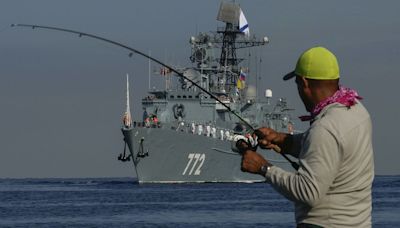 Three warships from Russia's Baltic Fleet dock in Cuba, purpose of visit unknown