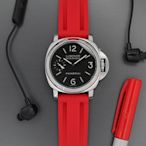 Horus Watch Straps H024 沛納海Panerai 44M素色系列錶帶(橡膠扣環只有一個)