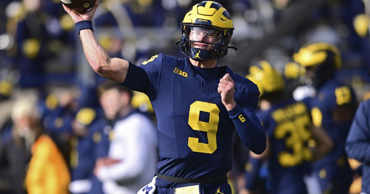 Former Michigan quarterback J.J. McCarthy out for the season