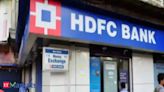 HDFC Bank shares up 11% in 1 month. MSCI review could be the next trigger - The Economic Times
