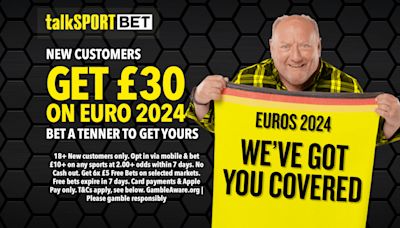 Spain vs England: Get £30 in free bets on Euro 2024 final with talkSPORT BET