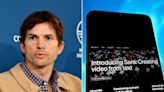 Ashton Kutcher is beta testing OpenAI's Sora and thinks people will probably 'render a whole movie' on it someday