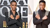 Letitia Wright Pays Tribute to Chadwick Boseman at the 'Wakanda Forever' Premiere