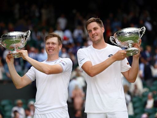 Tennis-Unseeded Patten and Heliovaara win doubles crown in epic Wimbledon final