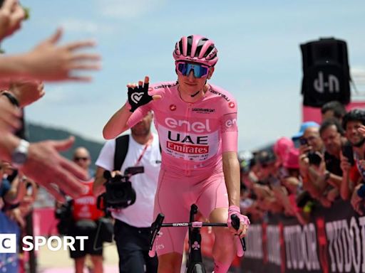 Giro d'Italia: Tadej Pogacar wins stage seven to stretch lead