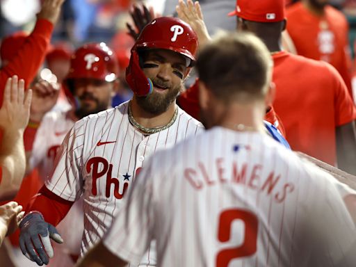 Phillies blow out Blue Jays, even without their A-lineup, for 7th straight win