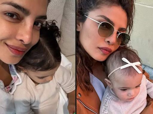 Priyanka Chopra gives a sneak peek into her Sunday as she spends time with Malti Marie in pyjamas and loves it- PIC inside | Hindi Movie News - Times of India