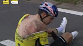 Duro parte médico para Wout Van Aert tras su escalofriante caída