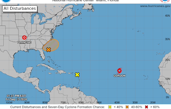 Tropical depression possible off US coast. Will it affect Florida, US?