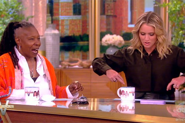 “The View” star Sara Haines asks cohosts to stop looking at her skirt live on air: 'I expect it from the men!'