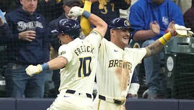 Brewers 4, Pirates 3: Sal Frelick, pitching the stories in this one for Milwaukee