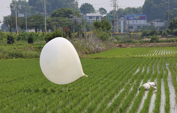 South Korea responds to North Korea's trash balloons by blaring propaganda