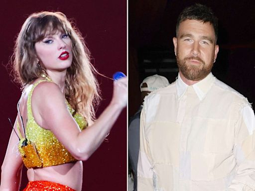 Taylor Swift Wears Chiefs' Colors During Final Paris Eras Tour Stop with Boyfriend Travis Kelce in the Crowd