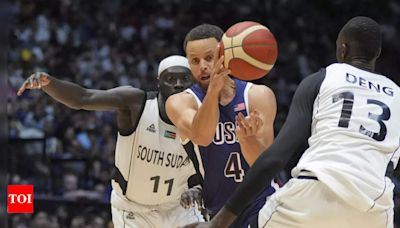 South Sudan give USA huge scare in Olympic basketball warm-up | Paris Olympics 2024 News - Times of India