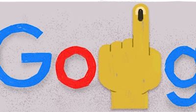 Google Doodle celebrates sixth phase of Lok Sabha elections 2024 polling