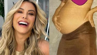 Poliana Rocha surge quase irreconhecível em foto grávida