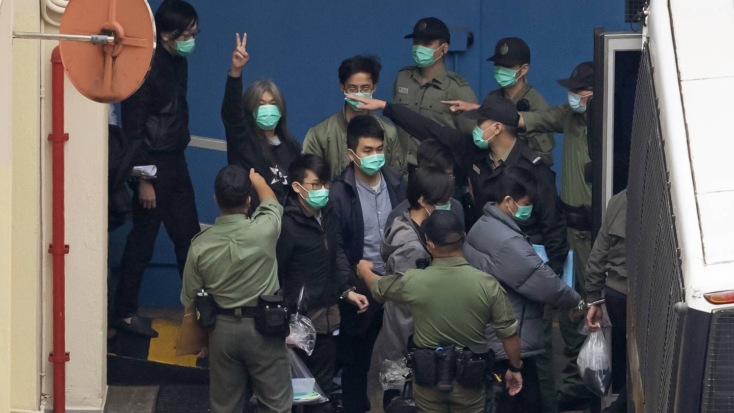 Hong Kong court convicts 14 pro-democracy activists in the city's biggest national security case