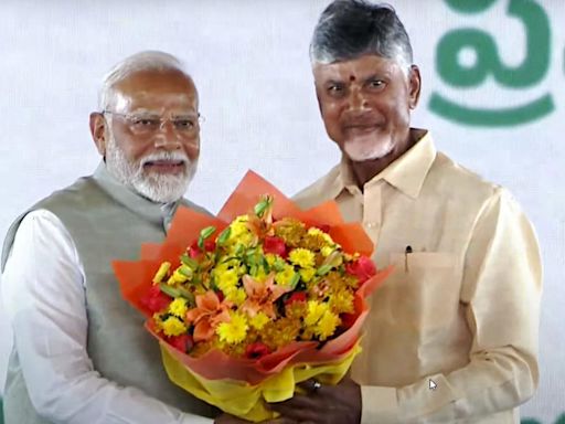 Chandrababu Naidu sworn in as Chief Minister of Andhra Pradesh in presence of PM Modi, Pawan Kalyan takes oath as Minister