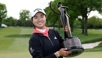 Zhang reels in Sagstrom to win Founders Cup